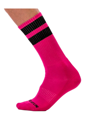 Chaussettes Gym Socks Rose-Noir 