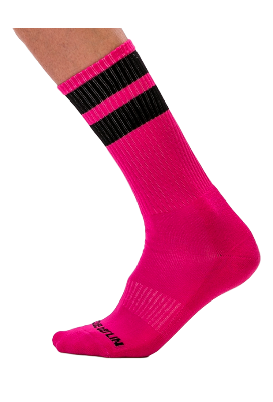 Chaussettes Gym Socks Rose-Noir 