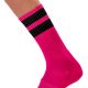 Chaussettes Gym Socks Rose-Noir 