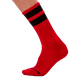 Chaussettes Gym Socks Rouge-Noir 