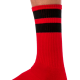 Chaussettes Gym Socks Rouge-Noir 