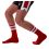Chaussettes Gym Socks Rouge-Blanc