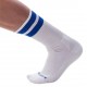 Chaussettes Gym Socks Blanc-Bleu 