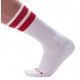 Chaussettes Gym Socks Blanc-Rouge 