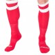 Chaussettes Football Socks Rouge-Blanc