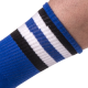 Chaussettes Half Fetish Stripes Bleu Noir Blanc 