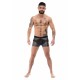 Boxer sexy IRON CLAD Noir-Argenté 