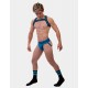 Chaussettes Gym Socks Noir-Bleu fluo 