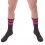 Chaussettes Gym Socks Noir-Rose fluo