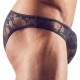 Slip sexy dentelle FlowThin Noir 