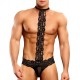 Choker Thong Scandal Lace Noir 
