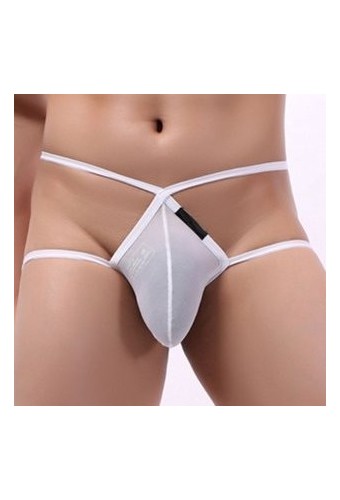 Jockstrap Sexy JUST THIN Blanc 