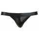 Jockstrap MUNIX Imitation Vinyle Noir 
