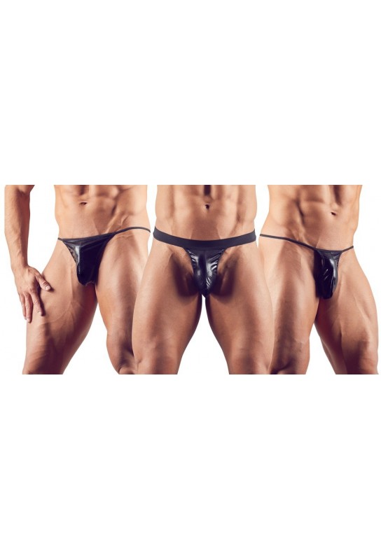 Lot de 3 strings JOY Noirs 