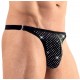 String avec strass brillants ARTEMIS Noir 