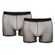 Lot 2 Boxers déchrirables JOY DUO Noirs 