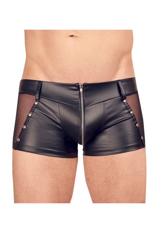 Boxer NAXIS Imitation Cuir Noir 