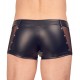 Boxer NAXIS Imitation Cuir Noir 