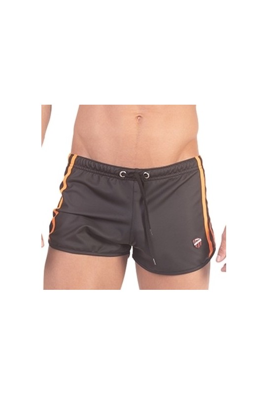Short BYRON Laboratory Noir-Orange 
