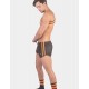 Short BYRON Laboratory Noir-Orange 