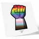 Tatouage éphémère GAY FORCE 10 x 15cm 