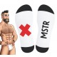 Chaussettes blanches Mstr SneakXX 