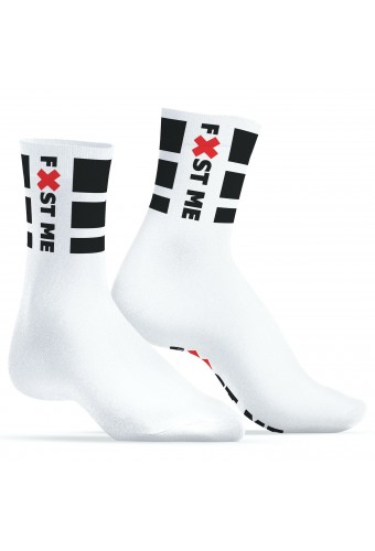 Chaussettes blanches Fist Me SneakXX 