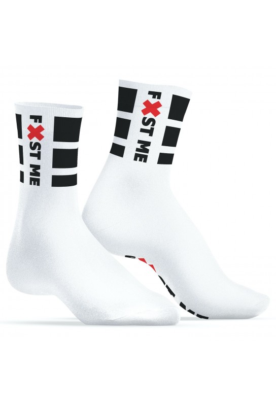Chaussettes blanches Fist Me SneakXX 