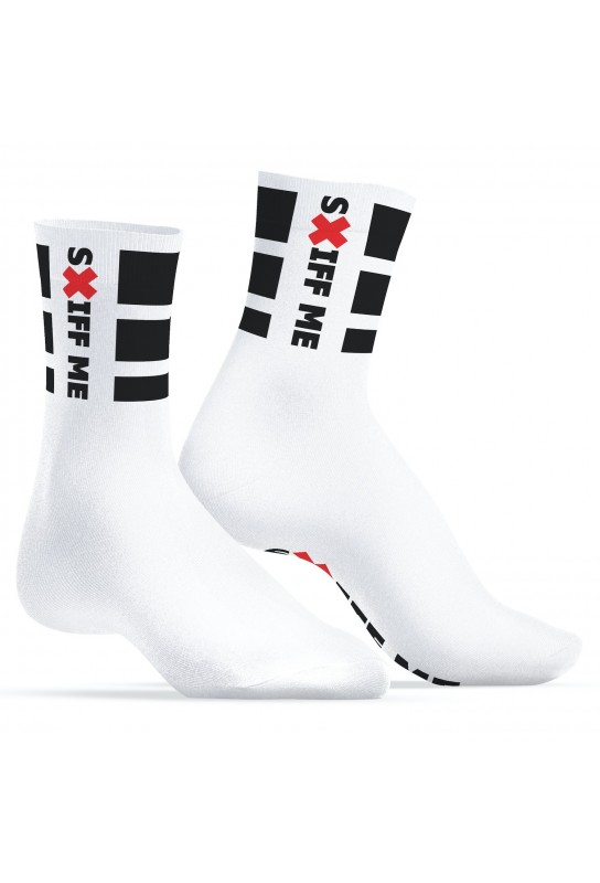 Chaussettes blanches Sniff Me SneakXX 