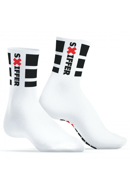 Chaussettes blanches Sniffer SneakXX 