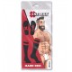 Chaussettes hautes Hard SneakXX Noir-Rouge 