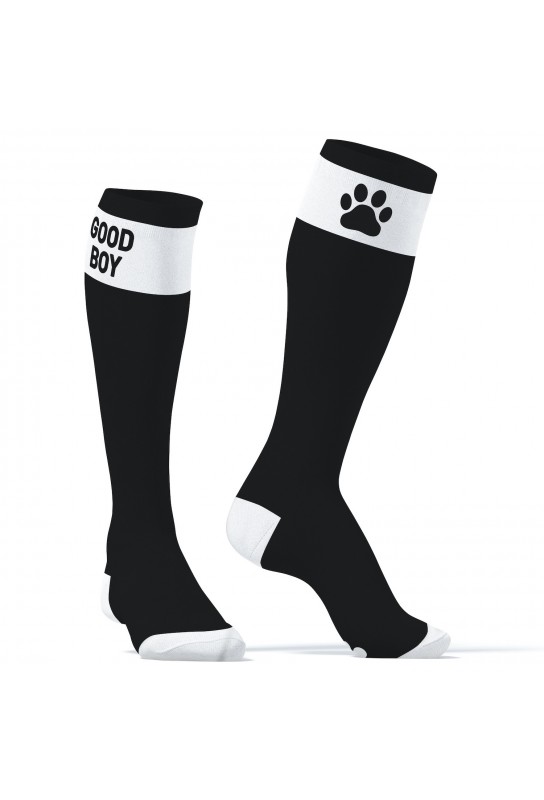 Chaussettes hautes Big Good Boy Noires 