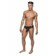 String avec étui pénien HOSE THONG Noir 