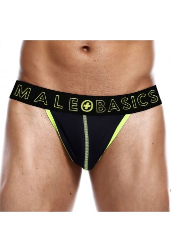 String NEON MaleBasics Noir-Jaune 