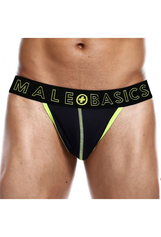 String NEON MaleBasics Noir-Jaune 