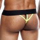 String NEON MaleBasics Noir-Jaune 