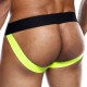 Jockstrap NEON MaleBasics Noir-Jaune 