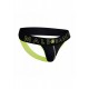 Jockstrap NEON MaleBasics Noir-Jaune 