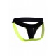 Jockstrap NEON MaleBasics Noir-Jaune 