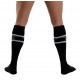 Chaussettes hautes URBAN FOOTBALL SOCKS Noir-Blanc 