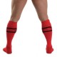 Chaussettes hautes URBAN FOOTBALL SOCKS Rouge-Noir 