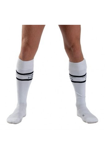 Chaussettes hautes URBAN FOOTBALL SOCKS Blanc-Noir 