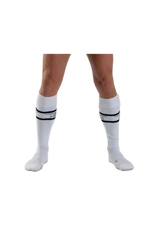 Chaussettes hautes URBAN FOOTBALL SOCKS Blanc-Noir 