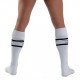 Chaussettes hautes URBAN FOOTBALL SOCKS Blanc-Noir 