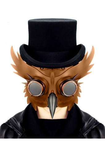Masque STEAMPUNK Hibou 