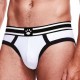 Slip Brief Prowler Blanc-Noir