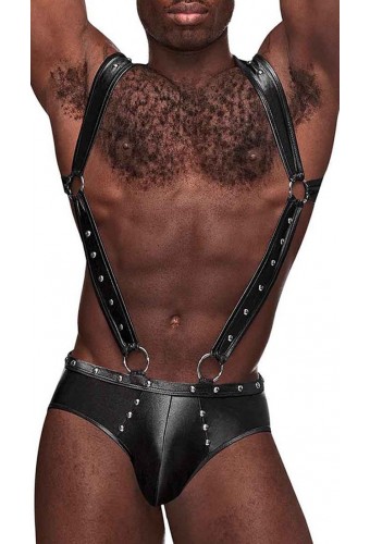 Bottomless et Harnais Uranus Male Power 