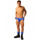 Jockstrap Fist Logo Bleu 