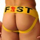 Jockstrap Fist Logo Jaune 