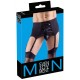 Porte-Jarretelles Homme Belt Lace Noir 